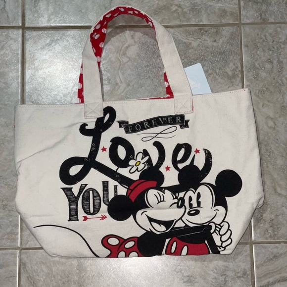 Disney Mickey and Minnie Mouse Tote Bag - Picture 9 of 11